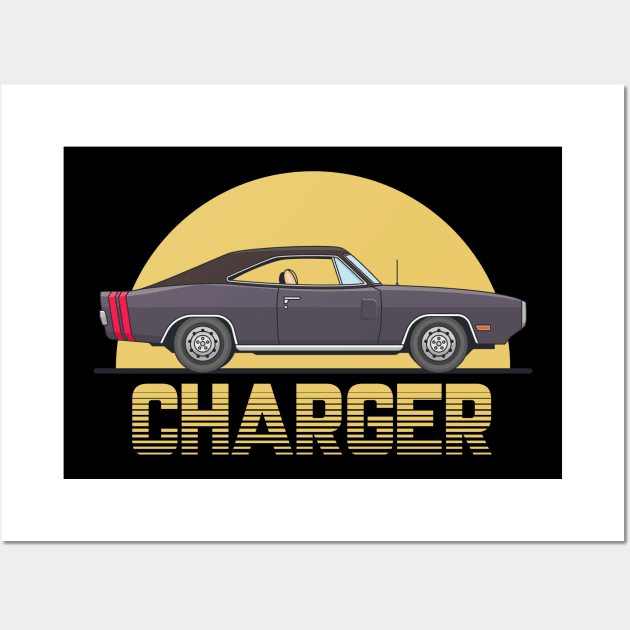 Dodge Charger Wall Art by AdriaStore1